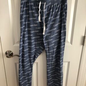 Calvin Klein Gray Sleepwear Pants